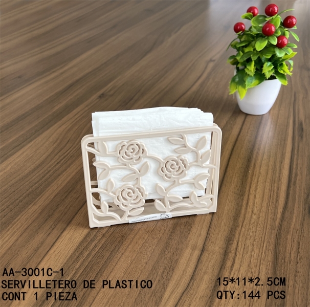 [AA-3001C-1]SERVILLETERO DE PLASTICO