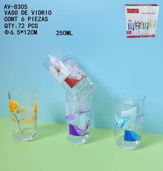 [AV-8305]VASO DE VIDRIO