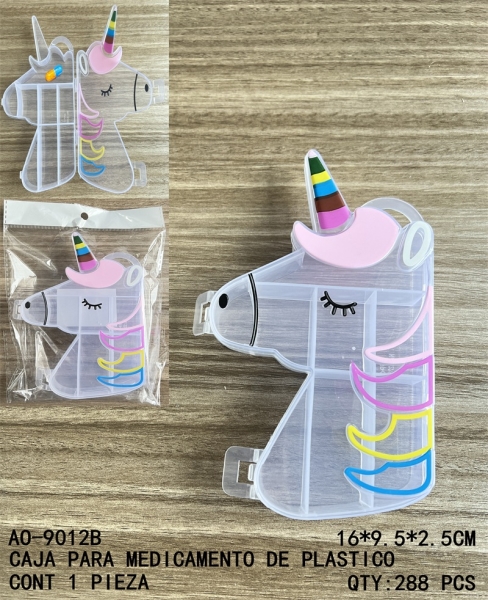 [AO-9012B]CAJA PARA MEDICAMENTO DE PLASTICO
