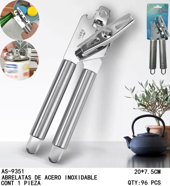 [AS-9351]ABRELATAS DE ACERO INOXIDABLE