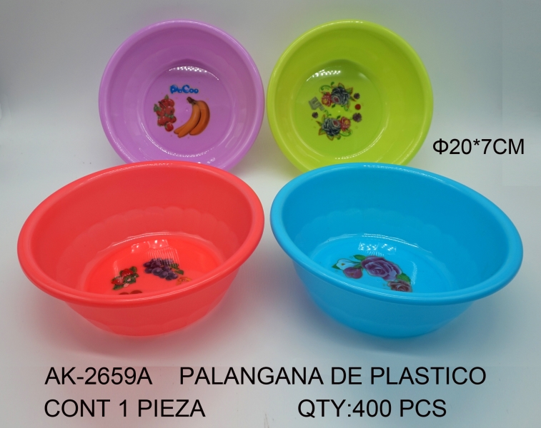 [AK-2659A]PALANGANA DE PLASTICO