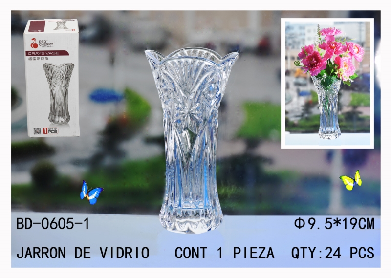 [BD-0605-1]JARRON DE VIDRIO