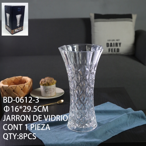 [BD-0612-3]JARRON DE VIDRIO