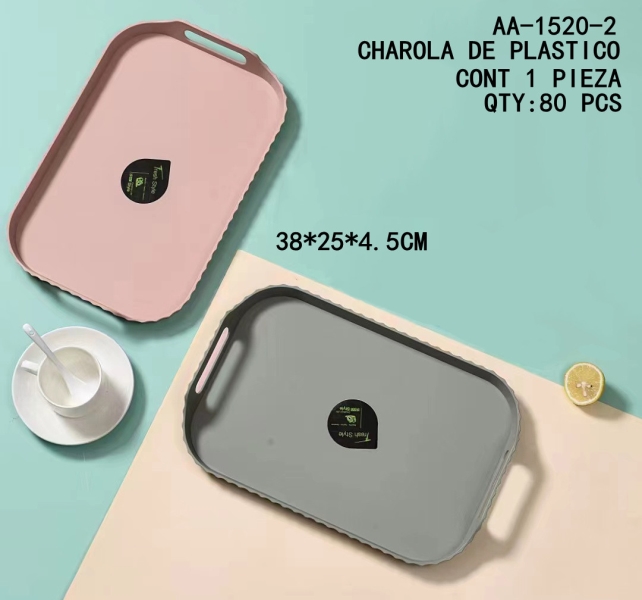 [AA-1520-2]CHAROLA DE PLASTICO