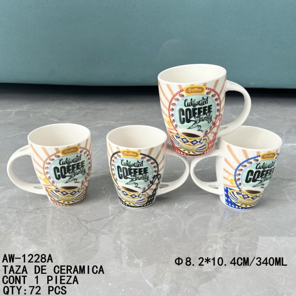 [AW-1228A]TAZA DE CERAMICA
