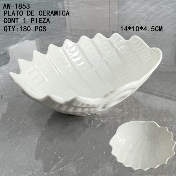 [AW-1853]PLATO DE CERAMICA