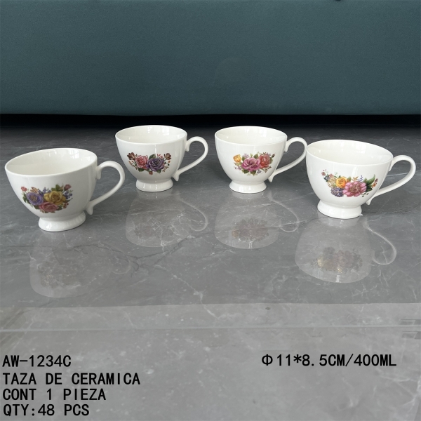 [AW-1234C]TAZA DE CERAMICA