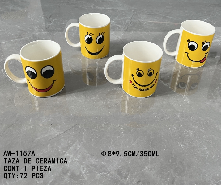 [AW-1157A]TAZA DE CERAMICA