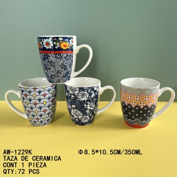 [AW-1229K]TAZA DE CERAMICA