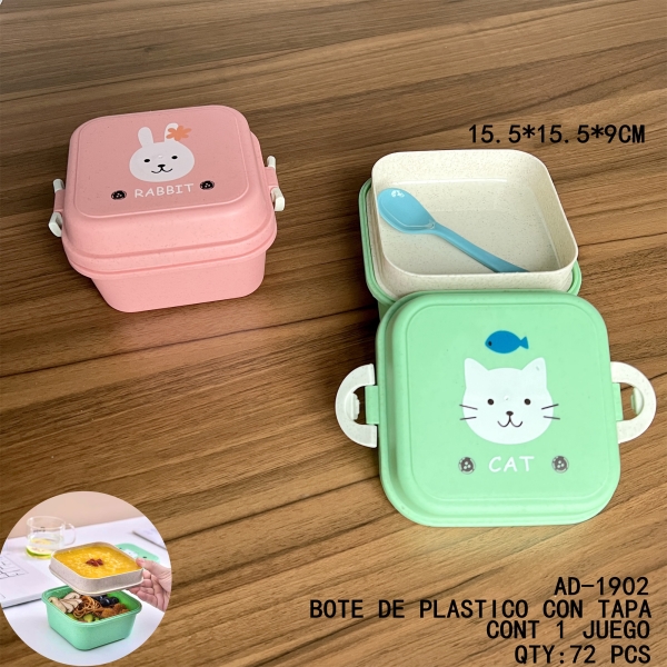 [AD-1902]LONCHERA CON CUCHARA