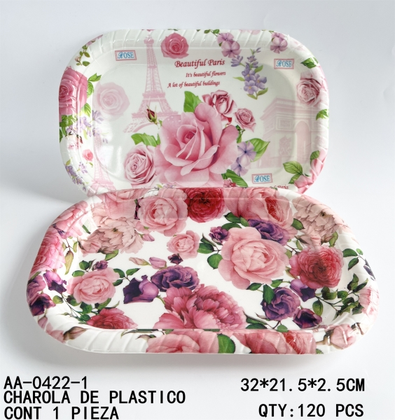 [AA-0422-1]CHAROLA DE PLASTICO