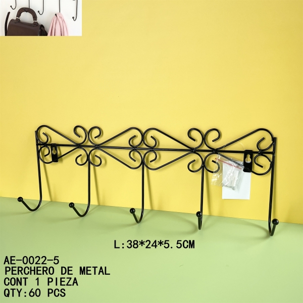[AE-0022-5]PERCHERO DE METAL