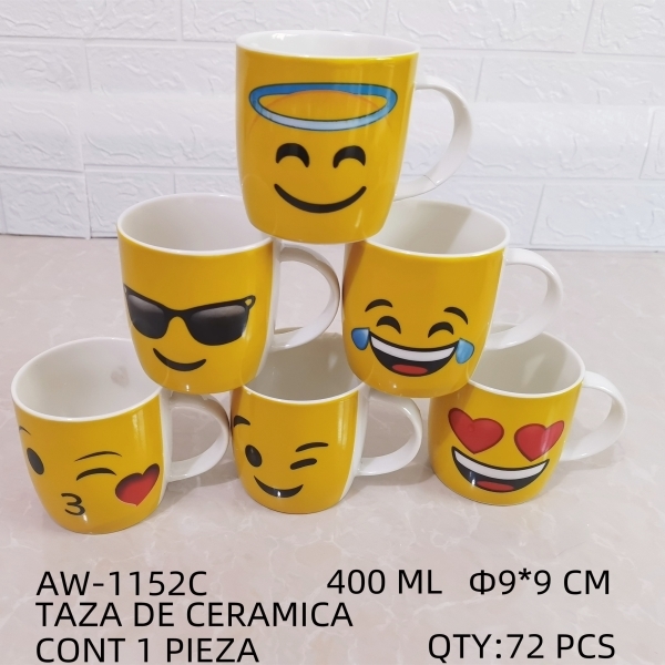 [AW-1152C]TAZA DE CERAMICA