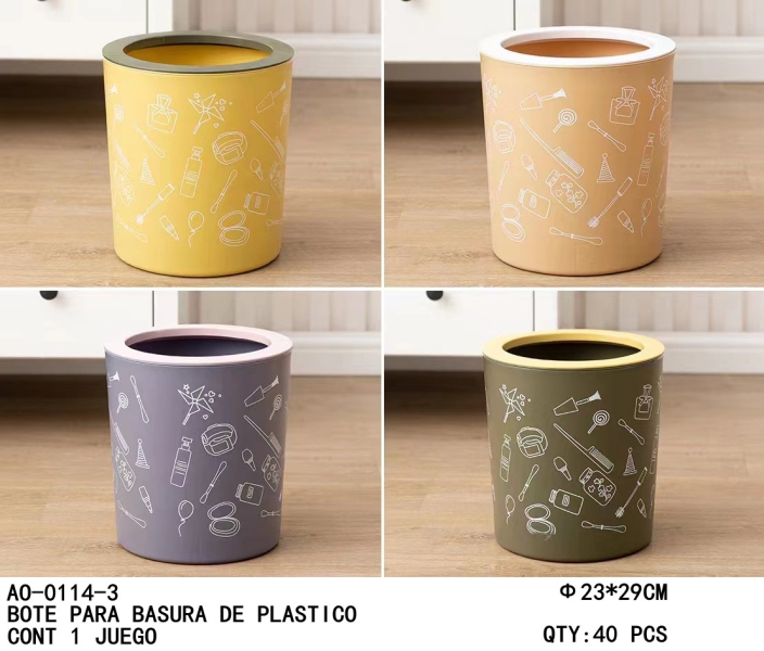 [AO-0114-3]BOTE PARA BASURA DE PLASTICO