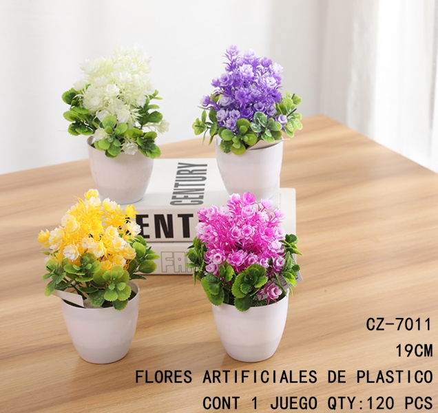 [CZ-7011]FLORES ARTIFICIALES DE PLASTICO