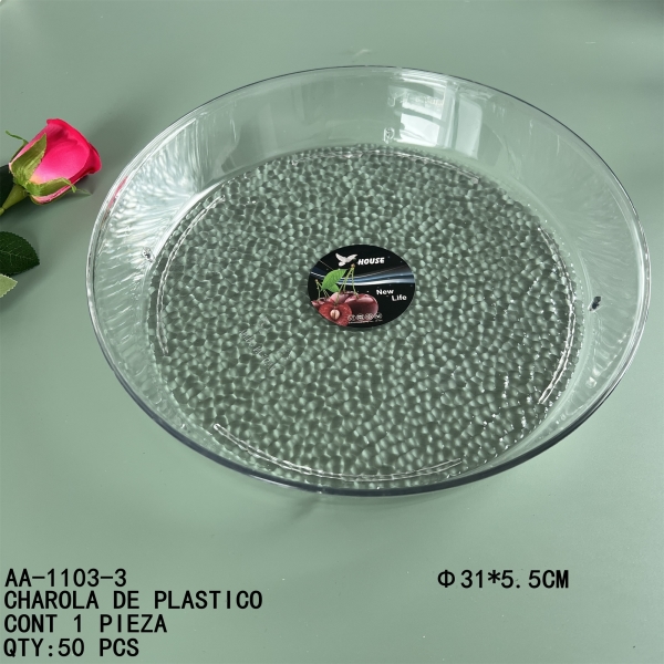 [AA-1103-3]CHAROLA DE PLASTICO