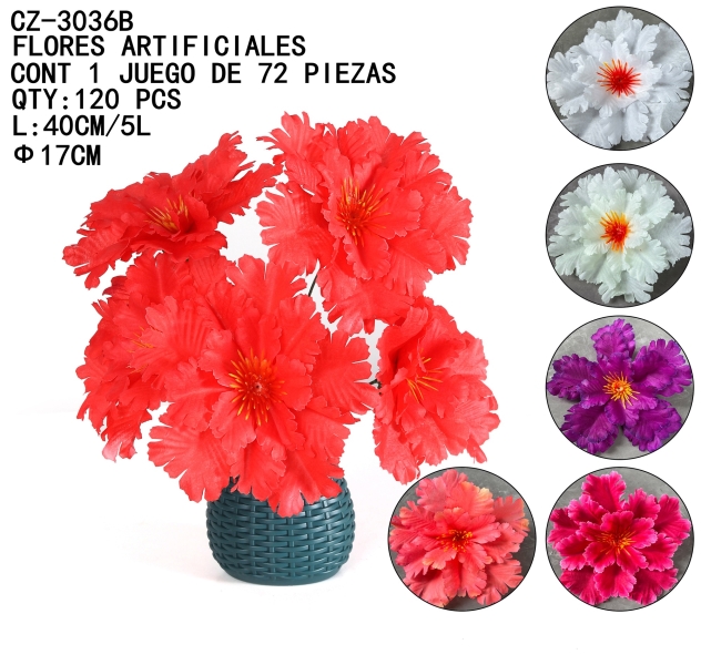 [CZ-3036B]FLORES ARTIFICIALES