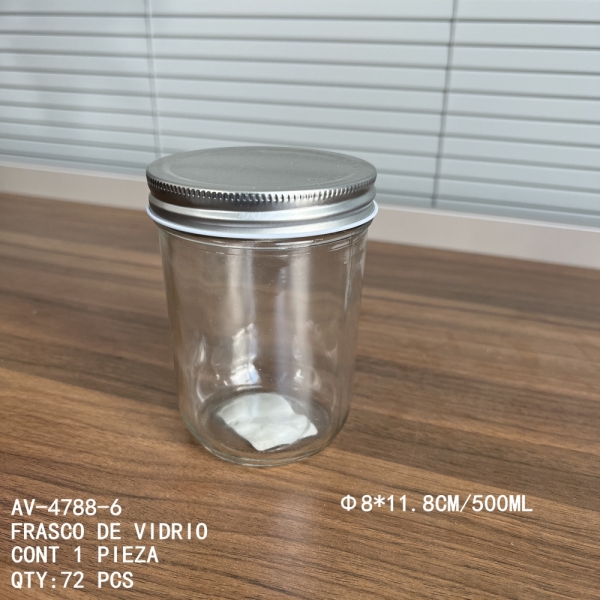 [AV-4788-6]FRASCO DE VIDRIO
