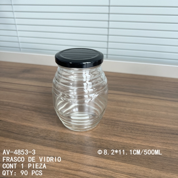 [AV-4853-3]FRASCO DE VIDRIO