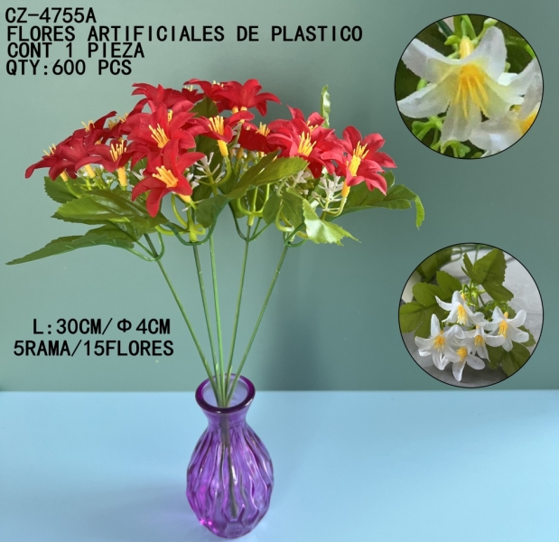 [CZ-4755A]FLORES ARTIFICIALES DE PLASTICO