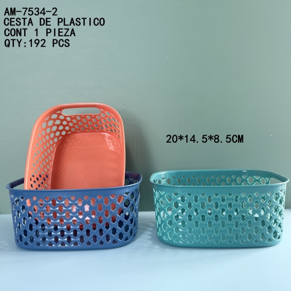[AM-7534-2]CESTA DE PLASTICO