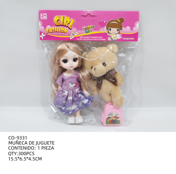 [CO-9331]MUÑECA DE JUGUETE