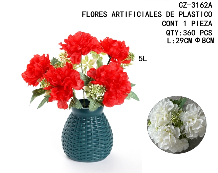 [CZ-3162A]FLORES ARTIFICIALES DE PLASTICO