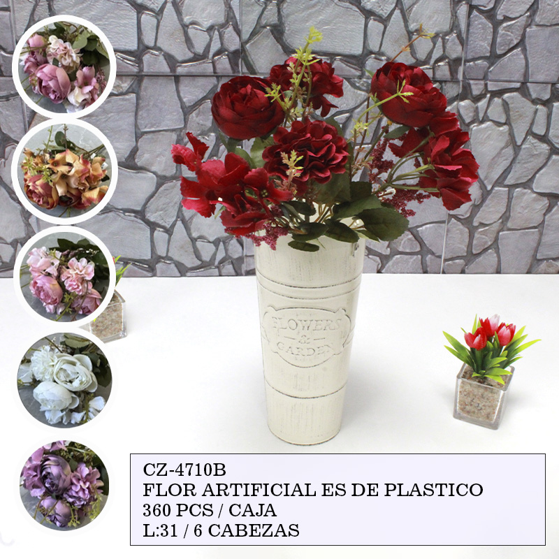 [CZ-4710B]FLORES ARTIFICIALES DE PLASTICOS