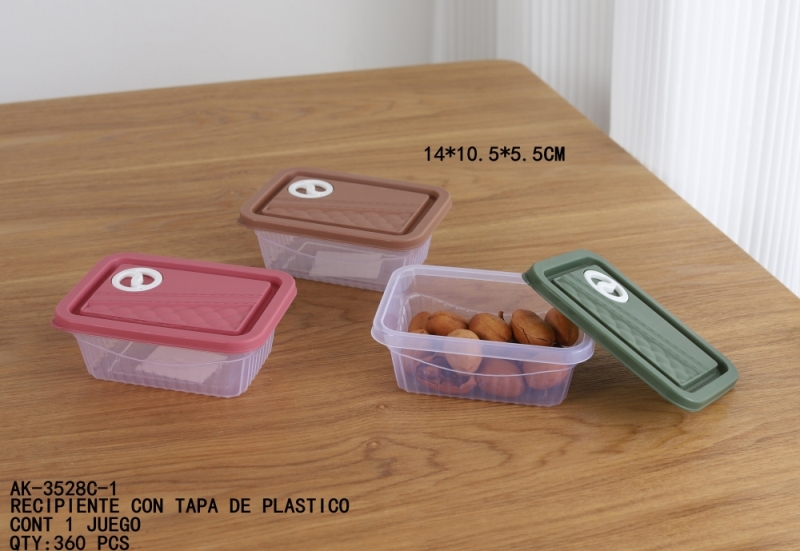 [AK-3528C-1]RECIPIENTE CON TAPA DE PLASTICO