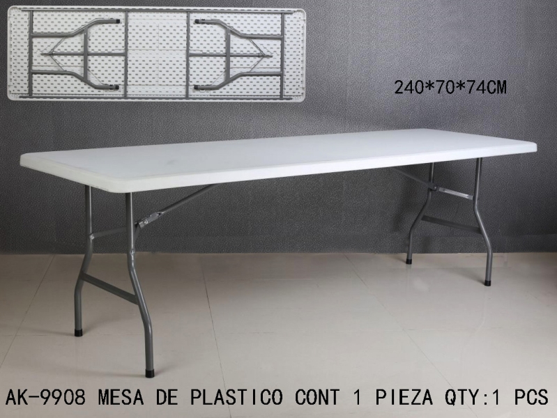 [AK-9908]MESA DE PLASTICO