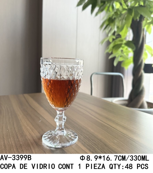 [AV-3399B]COPA DE VIDRIO