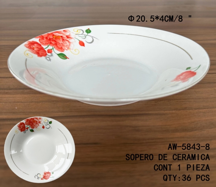 [AW-5843-8]SOPERO DE CERAMICA