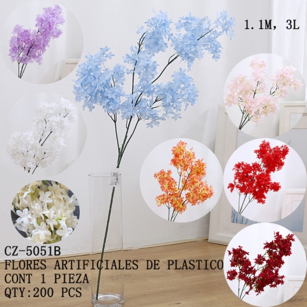 [CZ-5051B]FLORES ARTIFICIALES DE PLASTICO