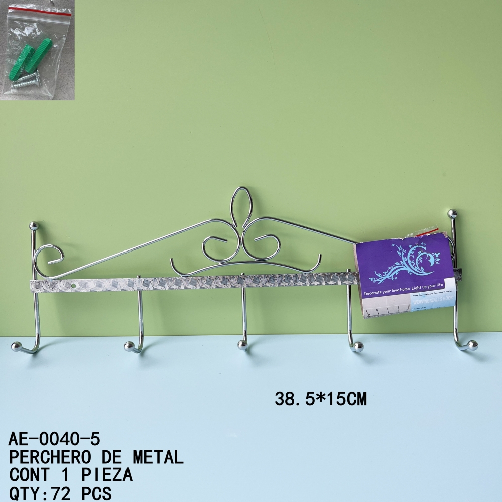 [AE-0040-5]PERCHERO DE METAL