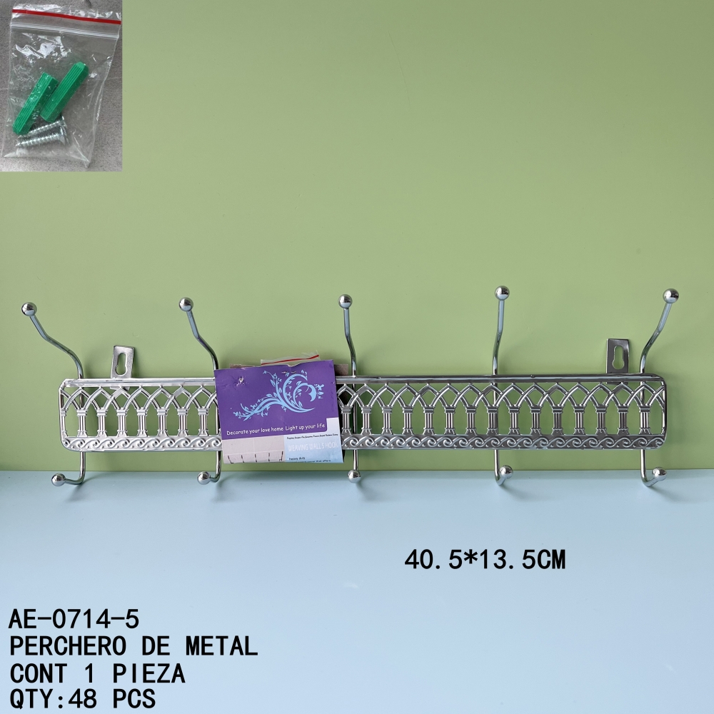 [AE-0714-5]PERCHERO DE METAL