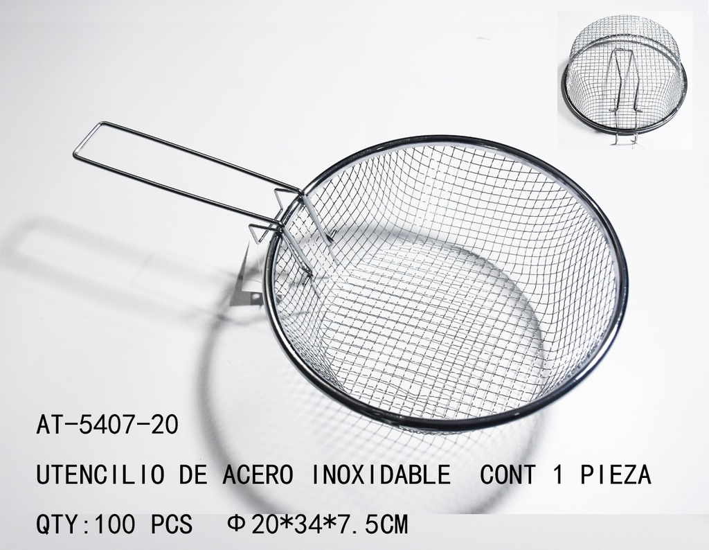 [AT-5407-20]UTENCILIO DE ACERO INOXIDABLE
