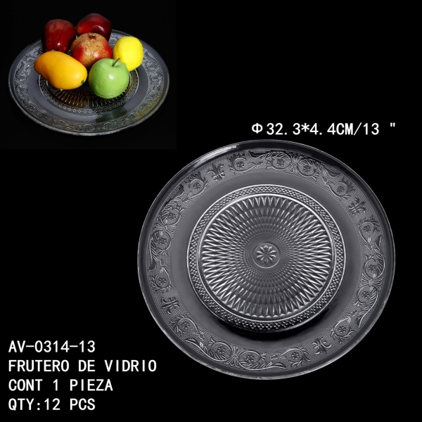 [AV-0314-13]FRUTERO DE VIDRIO