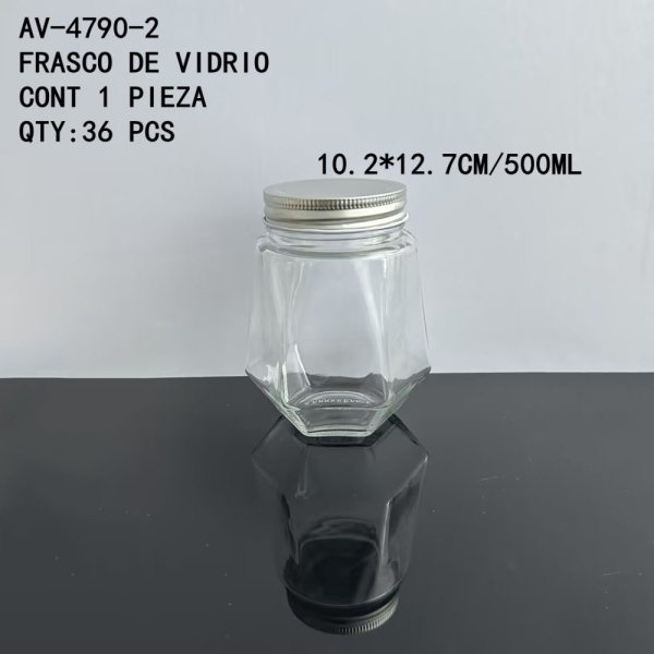 [AV-4790-2]FRASCO DE VIDRIO