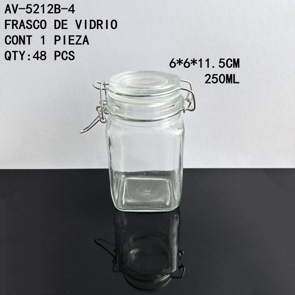 [AV-5212B-4]FRASCO DE VIDRIO