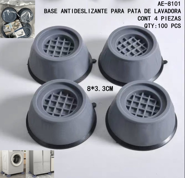 [AE-8101]BASE ANTIDESLIZANTE PARA PATA DE LAVADORA