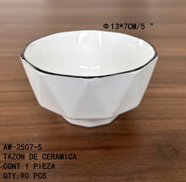 [AW-2507-5] TAZON DE CERAMICA