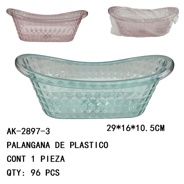[AK-2897-3]PALANGANA DE PLASTICO
