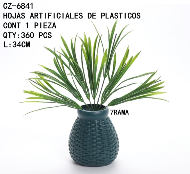 [CZ-6841] HOJAS ARTIFICIALES DE PLASTICOS