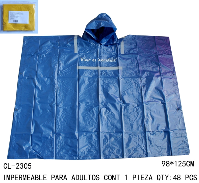 [CL-2305] IMPERMEABLE PARA ADULTOS