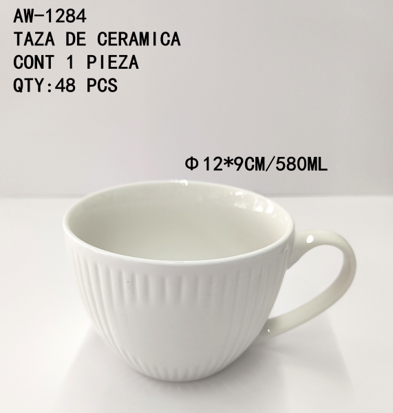 [AW-1284]TAZA DE CERAMICA