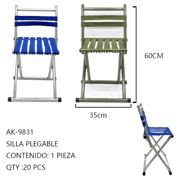 [AK-9831]SILLA PLEGABLE