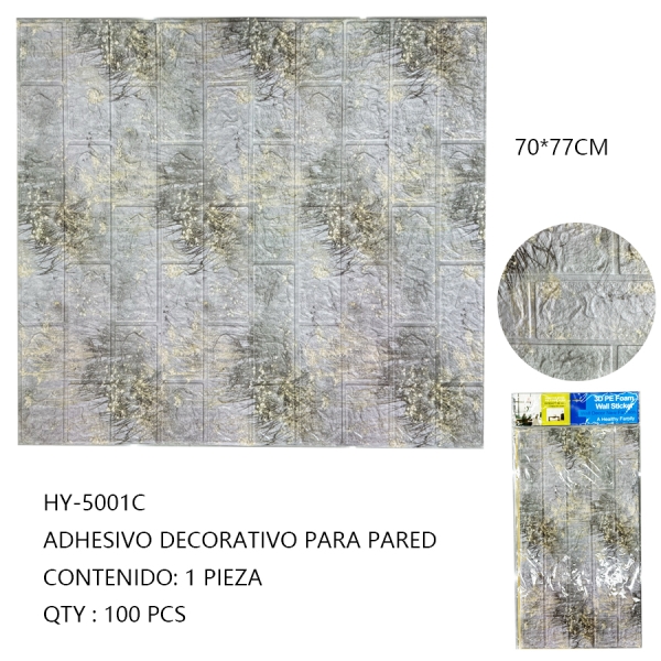 [HY-5001C]ADHESIVO DECORATIVO PARA PARED