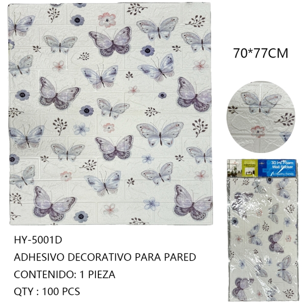 [HY-5001D]ADHESIVO DECORATIVO PARA PARED