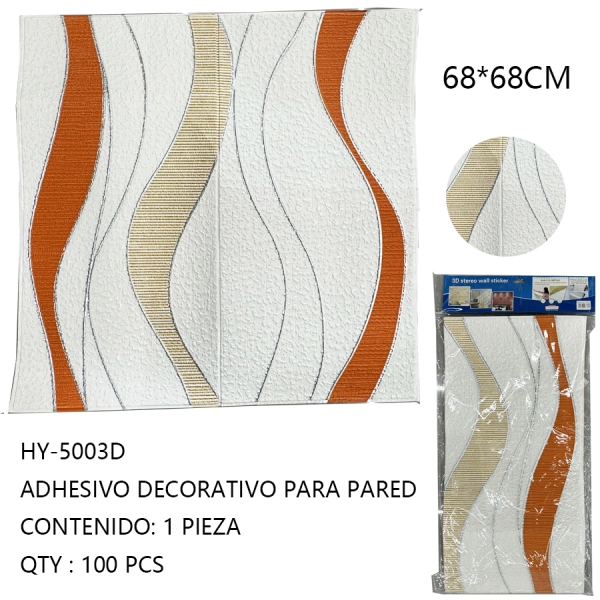 [HY-5003D]ADHESIVO DECORATIVO PARA PARED