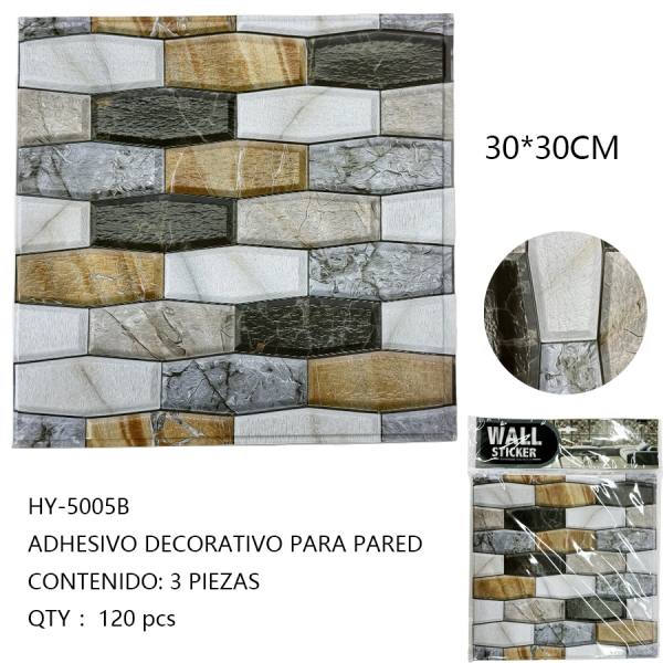[HY-5005B]ADHESIVO DECORATIVO PARA PARED